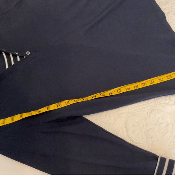 MISOOK NAVY BLUE NAUTICAL STYLE PULLOVER SWEATER, SIZE: XL - Picture 14 of 14